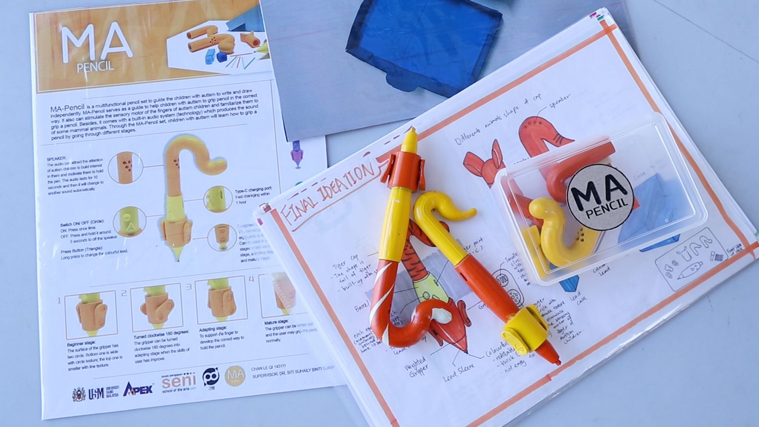 The James Dyson Award for Malaysia, MA - Pencil